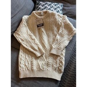 NWT Aran Islands Knitwear Irish sweater size medium